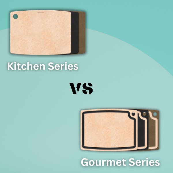 Kitchen Series vs Gourmet Series Epicurean Cutting Board | best cutting boards