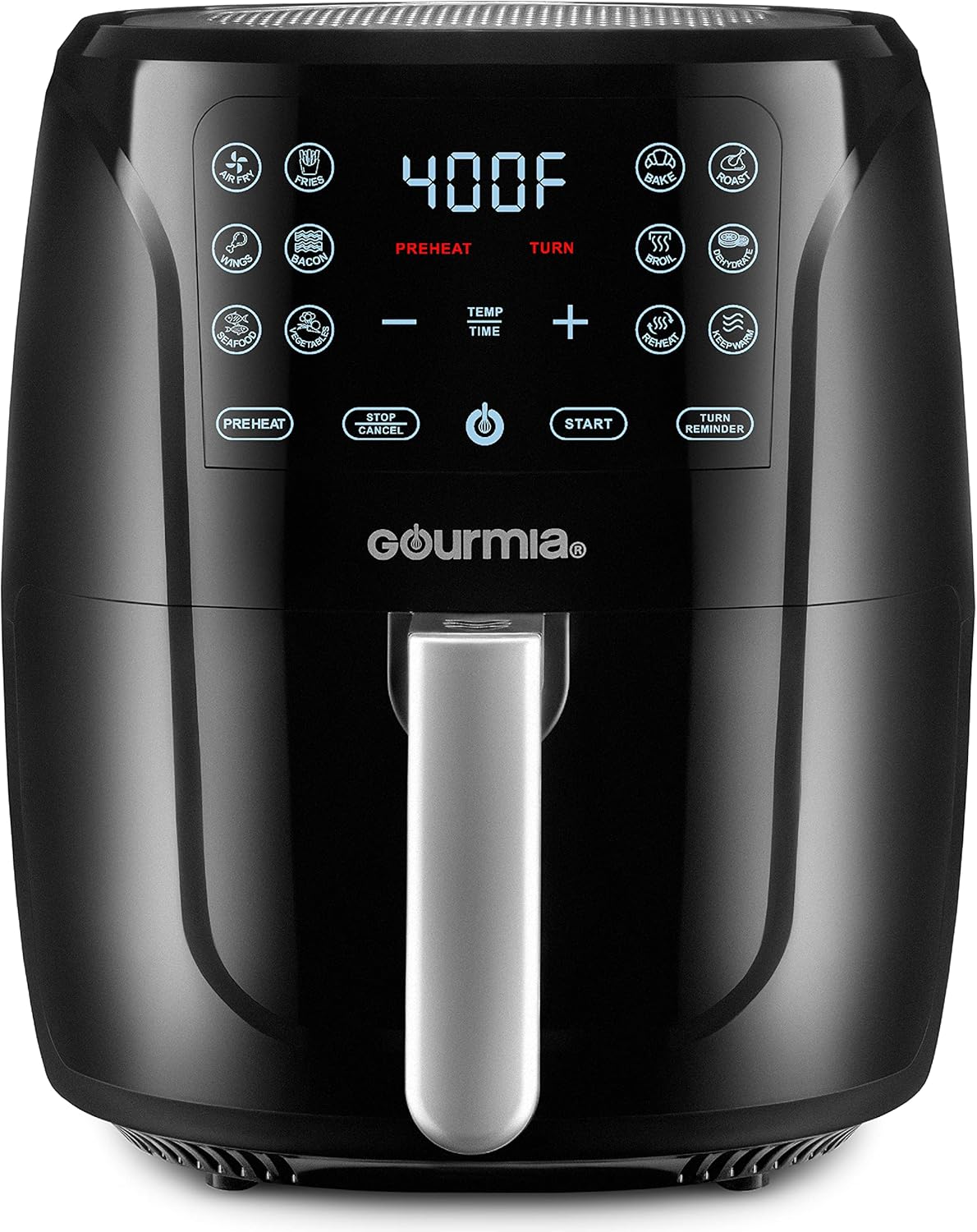 Gourmia Air Fryer Oven Digital Display 6 Quart Large AirFryer